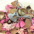 thumbnail image 4 of Couple keychains, suitable for boyfriend and girlfriend, 2 pieces heart shaped keychains, 4 of 4