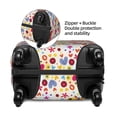 thumbnail image 4 of Daiia Cute Butterfly Flowers Luggage Cover, Thickened Washable Travel Luggage Covers, Elastic Unique Baggage Covers for 18-20 inch Luggage-Large, 4 of 9