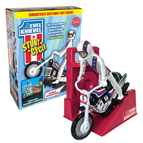Evel Knievel Stunt Cycle The Amazing Wind Up And Go Action Toy Launcher For Ultimate Jumps