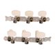 thumbnail image 3 of 2Pcs Guitar Tuning Pegs String Machine Heads Tuner Keys for Classical Guitars Round White-Good, 3 of 5