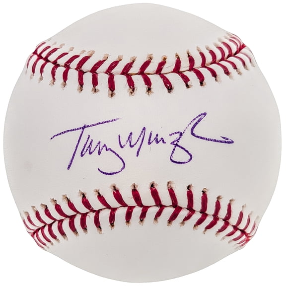 Tommy Manzella Autographed Official MLB Baseball Houston Astros Tristar Holo #6130330