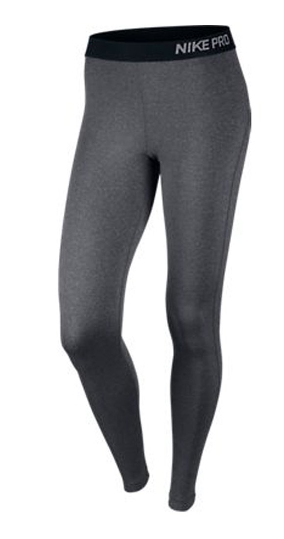 NIKE Womens Pro Core Compression Tights (Carbon Heather/Black, X-Small) - image 1 of 1