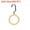 Black, variant on Unique Bargains 4.7 Inch Scarf Ring Hanger Wooden Circles Scarf Holder, 10cm Length Hook Silver