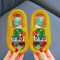 thumbnail image 2 of Godom Baby Slippers Shower Slipper Bathroom Pool Sandals Summer Non-Slip Beach Shoes Toddler/Little/Big Kid, 2 of 4