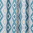 thumbnail image 5 of Eclipse Morrow Blackout 37 x 63 Curtain Panel in Teal, 5 of 5