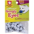 thumbnail image 2 of Fibre Craft 88101 Glue-On Googly Eyes 10mm 100-Pkg-Black, 2 of 2