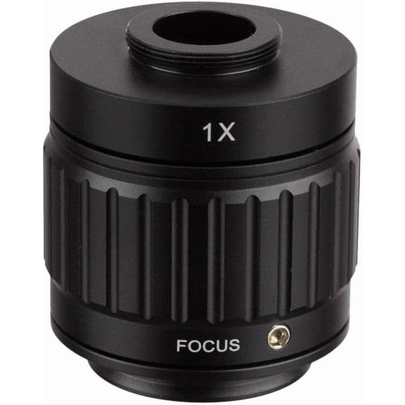 AmScope - 1X C-Mount Camera Adapter for Microscopes with CX Photo-Port - AD-C10-CX