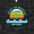 thumbnail image 4 of Inktastic Summer Enjoy the Sunshine Carolina Beach North Carolina Blue Women's T-Shirt, 4 of 5