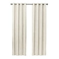 thumbnail image 2 of Quinn Blackout Single Curtain Lined Grommet Panel, 50" x 108", Beige, 2 of 5