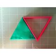 thumbnail image 2 of Triangle Cookie Cutter (2 inch)- Fast Shipping - Sharp Edges - Exceptional Quality, 2 of 4