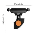 thumbnail image 3 of Car Navigation Phone Mount for Central Control Screen with One-Handed Auto Lock and Multi-Angle Adjustment, 3 of 6