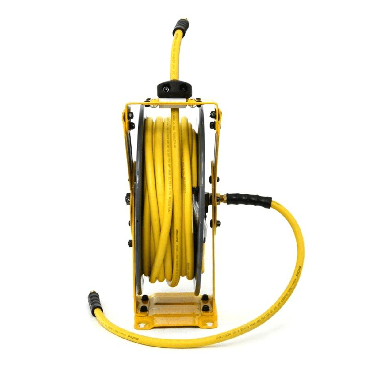 BluBird OilShield Dual - Arm Air Hose Reel All - In - One 1/2" x 50'