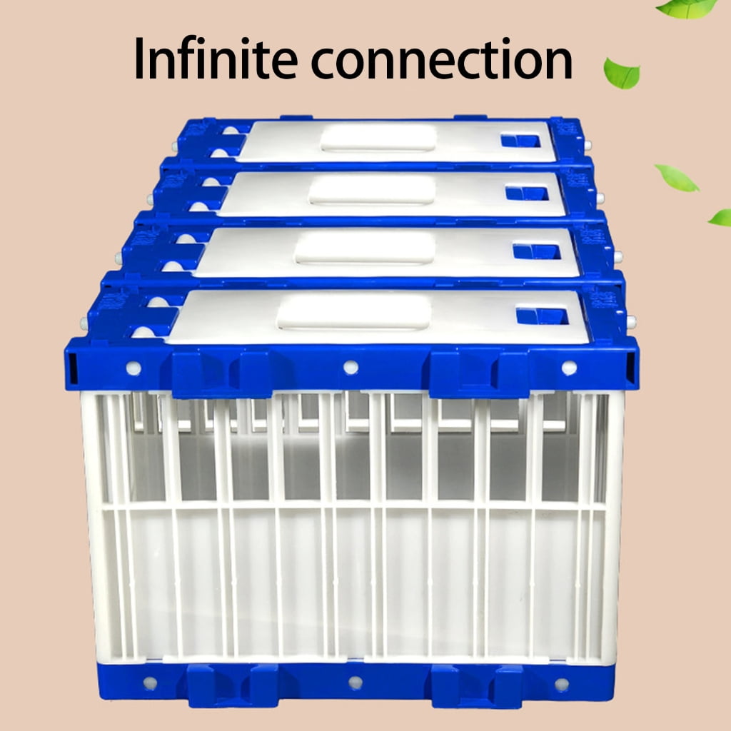 Spliceable Plastic Bird Cage For Small Birds Outdoor Training Pigeons Parrots