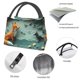 thumbnail image 4 of Fotbe Paper Fox Crow Fantasy Bolsa Térmica Portátil con Estampado, Bolsa de Entrega de Alimentos Aislada, Bolsa Reutilizable de Gran Capacidad para Comidas y Supermercado, 4 of 6