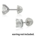 thumbnail image 4 of Universal EZback Earring Backs Soft Clear Silicone and Sterling Silver Small 1 Pair, 4 of 7