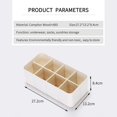 thumbnail image 4 of Socks And Underwear Organizer 8 Compartments Camphor Wood Storage Boxes, 4 of 4