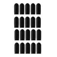 thumbnail image 2 of 20Pcs Gaming Finger Sleeves Gamer Thumb Protector Sweatproof for Mobile Game Black, 2 of 8