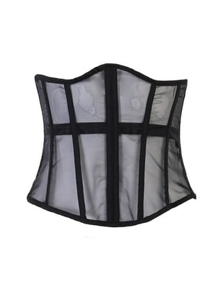 Double Front Back Tie Under-bust Corset medieval wench wear