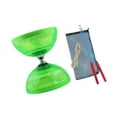 thumbnail image 2 of Diabolo chino set divertido portátil resistente 3 rodamiento para niños principiantes al aire libre Verde, 2 of 9