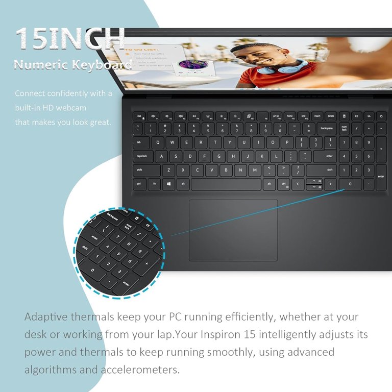 Dell Inspiron 15 3535 Laptop Computer, 15.6