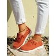 thumbnail image 6 of Women Minimalist Slip-On Shoes  Polyester Lace-up Design Sporty Sneakers, 6 of 7