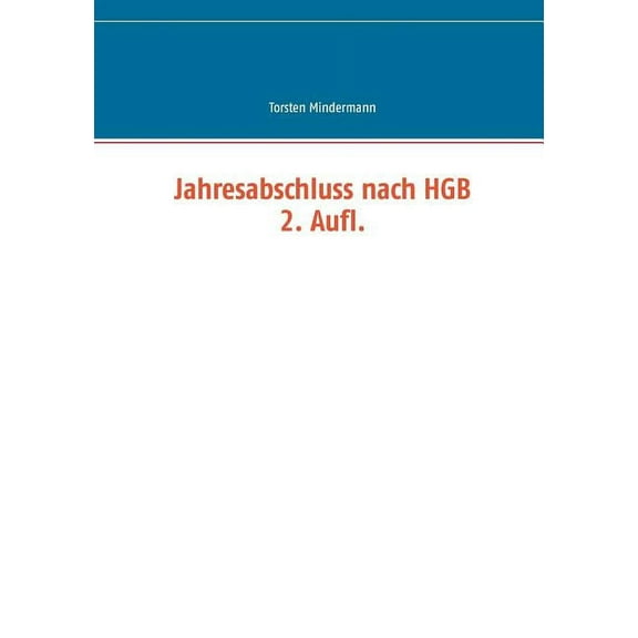 Jahresabschluss nach HGB, (Paperback)
