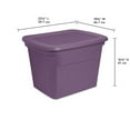 thumbnail image 3 of Sterilite Boîte 68L, Violet, 3 of 3