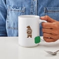 thumbnail image 4 of CafePress - Don't Poke The Bear Mugs - 15 oz Ceramic Large White Novelty Mug, 4 of 6