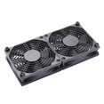 thumbnail image 3 of Kuymtek Enrutador inalámbrico Ventilador de refrigeración dual TV Set-Top Box Ventilador enfriador de disipación de calor, 3 of 4