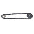 thumbnail image 1 of Motorcycle Rear Chain Sprocket, Steel Motorcycle Drive Chain Wide Application  for Karts, 1 of 8