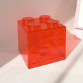 thumbnail image 7 of Visland Coin Bank Transparent Visible Easy to Use Kids Building Block Design Money Saving Box for Gifts, 7 of 7