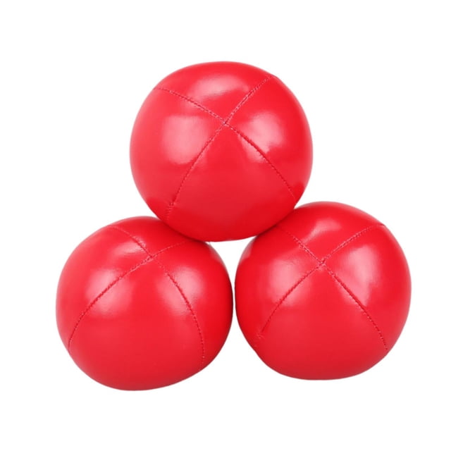 3 piezas de pelotas de malabarismo CUTICAT juguete educativo rojo