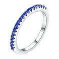 thumbnail image 4 of Cubic Zirconia Stackable Ring, 4 of 5