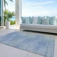 thumbnail image 6 of Addison Rugs Chantille Indoor/Outdoor Transitional Lines Denim Washable Rectangle Rug, 2'6" x 3'10", 6 of 6