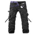 thumbnail image 2 of Birdeem Mens Solid Multi-Pocket Washed Overalls Outdoor Casual Pants Trousers, 2 of 12