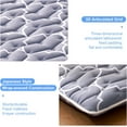 thumbnail image 4 of Premium Foam Japanese Floor Mattress Futon Mattress,100% High Density Comfortable Foam,Thicken Tatami Mat Sleeping Pad,Portable Kids Adults Sleeping Mats for Guest Room, Dormitory, 4 of 12