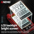 thumbnail image 4 of ANENG SZ02 Multimètre Numérique Intelligent Auto 9999 Unités NCV Universel Compteur Portatif Multifonction Testeur Voltmètre Ampèremètre avec Rétroéclairage Lampe de Poche Tension ACDC et Résistance au Courant Capacité, 4 of 7
