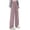 Pink, variant on Krdevn Girls Drawstring Wide Leg Casual Pants Elastic High Waist Loose Flow Fit Soft Easy Care Trousers Street Sports School Daily All Season Versatile Wear,9-10 Years