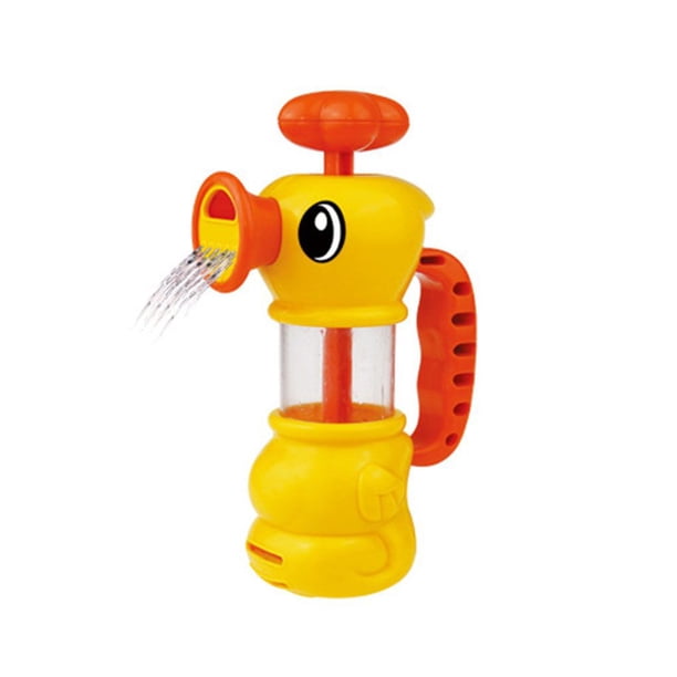 Niños Bebé Baño Ducha Juguete Bañera Piscina Pato lindo Bomba de pulverización de agua Juguetes Juguete educativo de dibujos animados seitruly WJ2970-00
