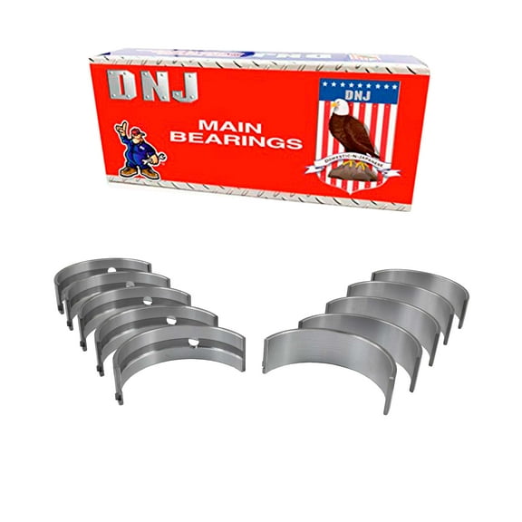 DNJ MB193A Main Bearing Set Fits Cars & Trucks 14-17 Hyundai 2.0L DOHC