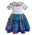 thumbnail image 3 of 2-5T Toddler Girls Mirabel/Isabella/Luisa Costume Dress Fancy Cosplay Outfits, 3 of 7