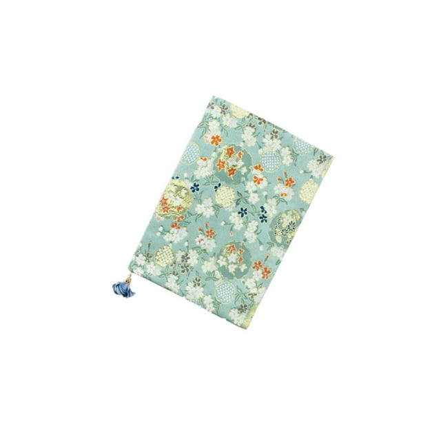 relayinert Handmade Cloth Book Cover Tear Resistant A5/A6 Fit Soft Protector Cloth A5 Book A5