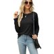thumbnail image 4 of Tops Gihgoew, camisetas de otoño con cuello redondo y manga larga para mujer, paquete de 2, 4 of 7