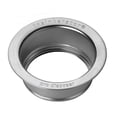 thumbnail image 2 of InSinkErator 3/4 Inch Standard Kitchen Drain Sink Flange in Brushed Stainless Steel - 74290D, 2 of 2