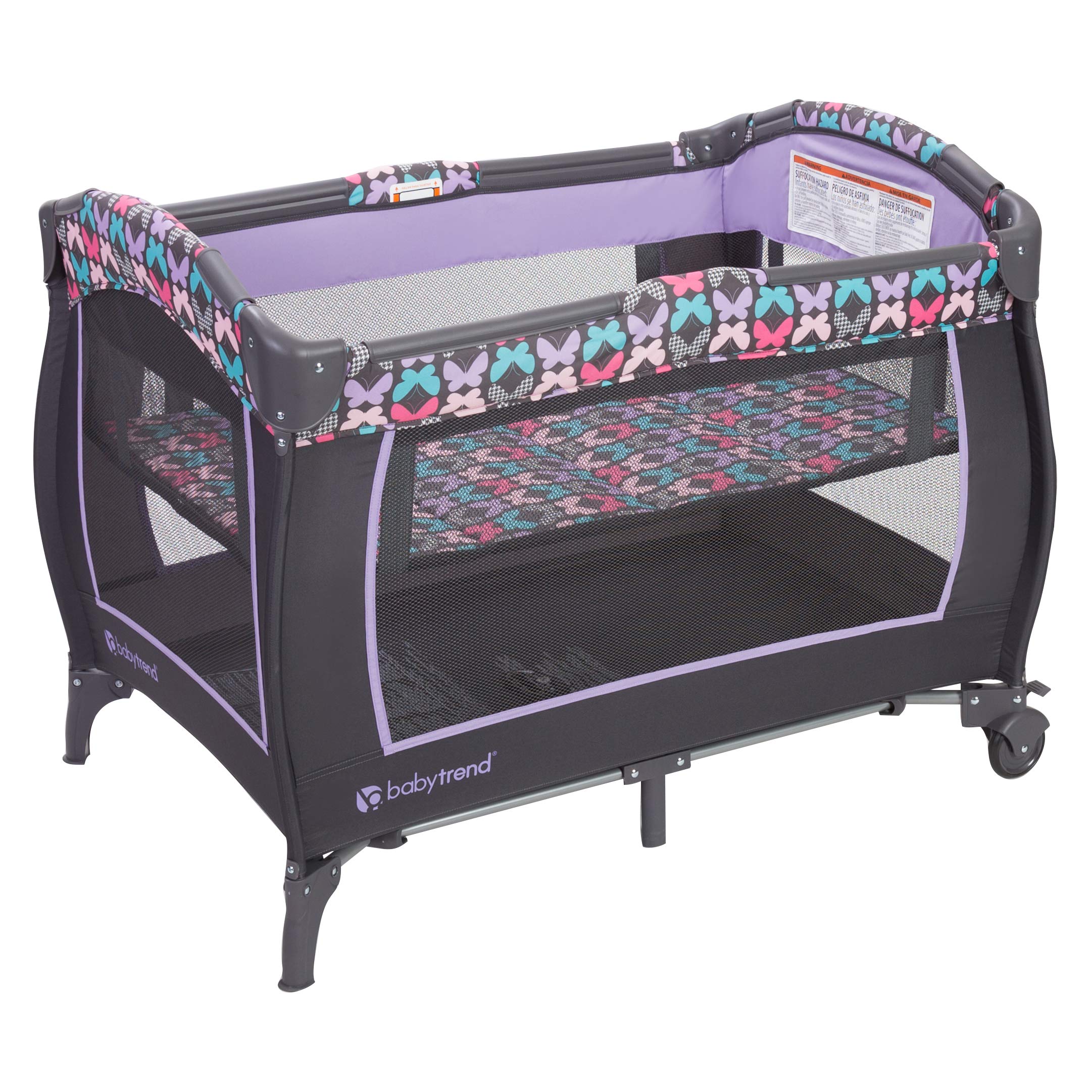 Baby Trend Portable Folding Infant Trend-E Nursery Center with Bassinet, Sophia - image 4 of 9