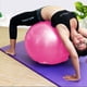 thumbnail image 5 of Pelota de yoga - Pelota de ejercicio para entrenamiento pilates Estabilidad - Antiexplosión y antideslizante para fisioterapia, parto, silla de oficina, asientos flexibles, gimnasio en casa, rosa,, 5 of 5