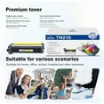thumbnail image 6 of 1-Pack TN210 Yellow Toner Cartridge Replacement for Brother High Capacity 2,000 Pages with HL-3040CN 3045CN 3070CW 3075CW MFC-9010CN 9120CN 9125CN 9320CN/CW 9325CW DCP-9010CN HL-8070 8370 Printer, 6 of 6