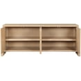 thumbnail image 6 of Meridian Furniture Elanor Natural Oak Veneer And Solid Wood Sideboard/Buffet, 6 of 11