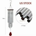 thumbnail image 3 of Large 27 Tubes Windchime Chapel Bells Wind Chimes Outdoor Garden Home Decor Gift, 3 of 6