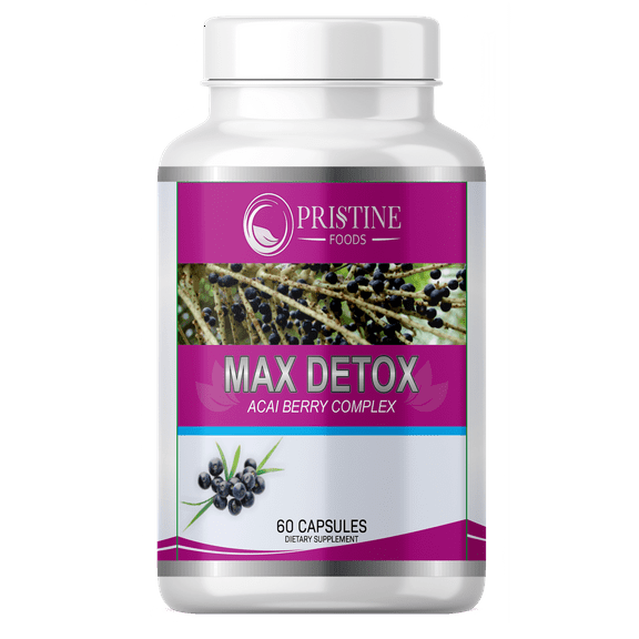 Pristine Botanical Fiber Complex – Psyllium, Acai, Inulin & Supergreens – 60 Vegan Capsules